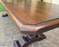 Tavolo fratino in noce del 600 Veneto da monastero