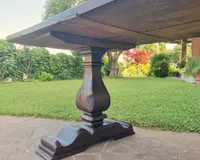 Tavolo fratino in noce del 600 Veneto da monastero