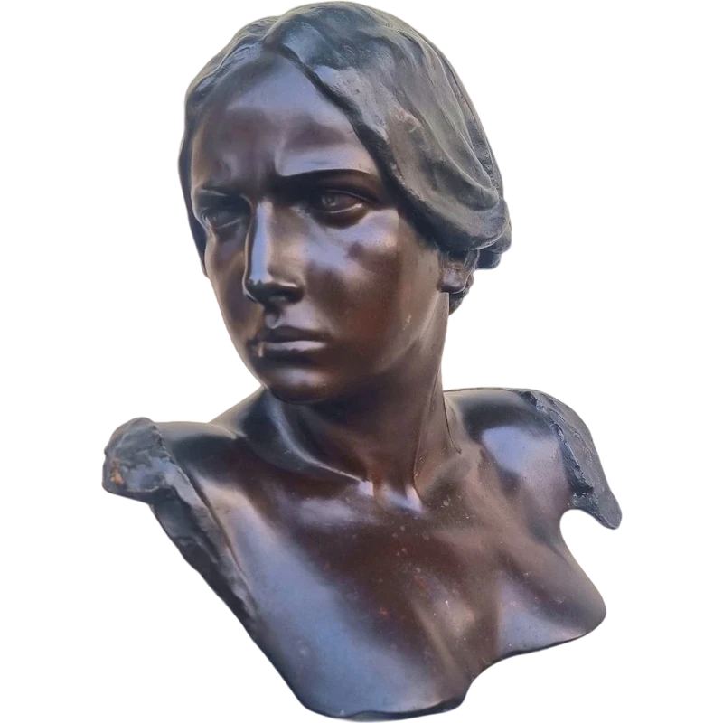 Bronze sculpture 800 female bust