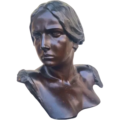 Bronze sculpture 800 female bust