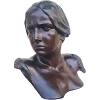 Bronze sculpture 800 female bust