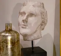 1900s academic sculpture in wax - Head of Aphrodite