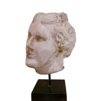1900s academic sculpture in wax - Head of Aphrodite
