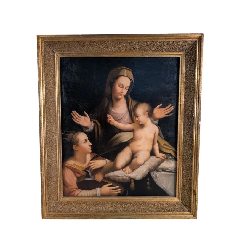 Madonna and Child and St. Catherine of Alexandria