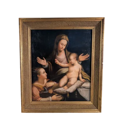 Madonna and Child and St. Catherine of Alexandria