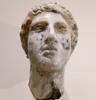 Scultura accademica primo 900 in cera – Testa di Hera