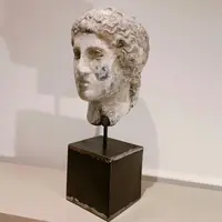 Scultura accademica primo 900 in cera – Testa di Hera