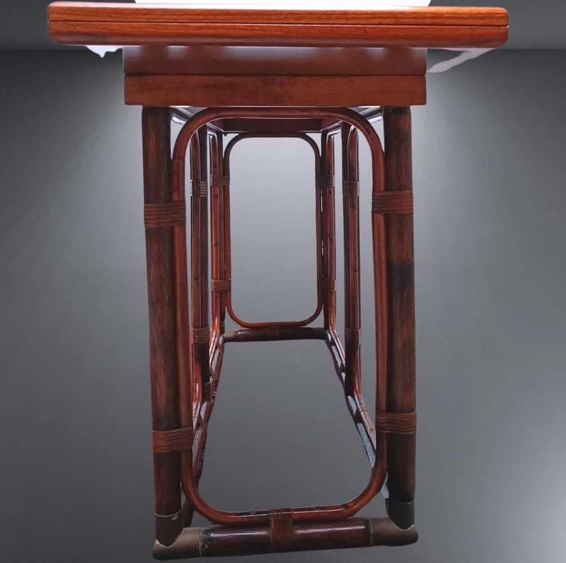 Tavolo design in palissandro anni ’80 mod. T5 di Tito Agnoli per Bonacina