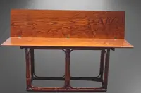 Tavolo design in palissandro anni ’80 mod. T5 di Tito Agnoli per Bonacina