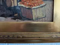 Market scene" Cafiero Filippelli 1889-1973"