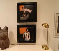 L'huile sur toile de Filippo Manfoni Un homme à la limite de l'hyperréalisme".