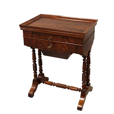 Antique mahogany coffee table 19th century