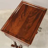 Antico tavolino in mogano 19°secolo