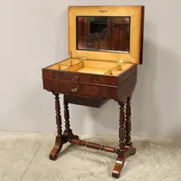 Antico tavolino in mogano 19°secolo