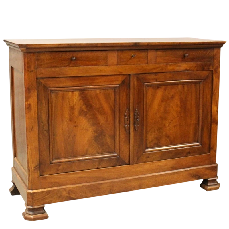 Antica credenza Luigi Filippo in noce 19°secolo