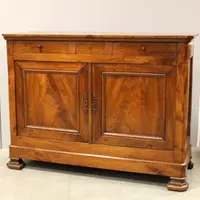 Antica credenza Luigi Filippo in noce 19°secolo