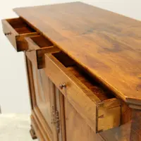 Antica credenza Luigi Filippo in noce 19°secolo