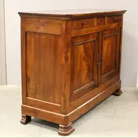 Antica credenza Luigi Filippo in noce 19°secolo