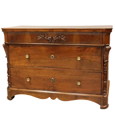 Antique Louis Philippe walnut dresser dresser 19th century