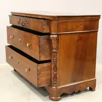 Antique Louis Philippe walnut dresser dresser 19th century