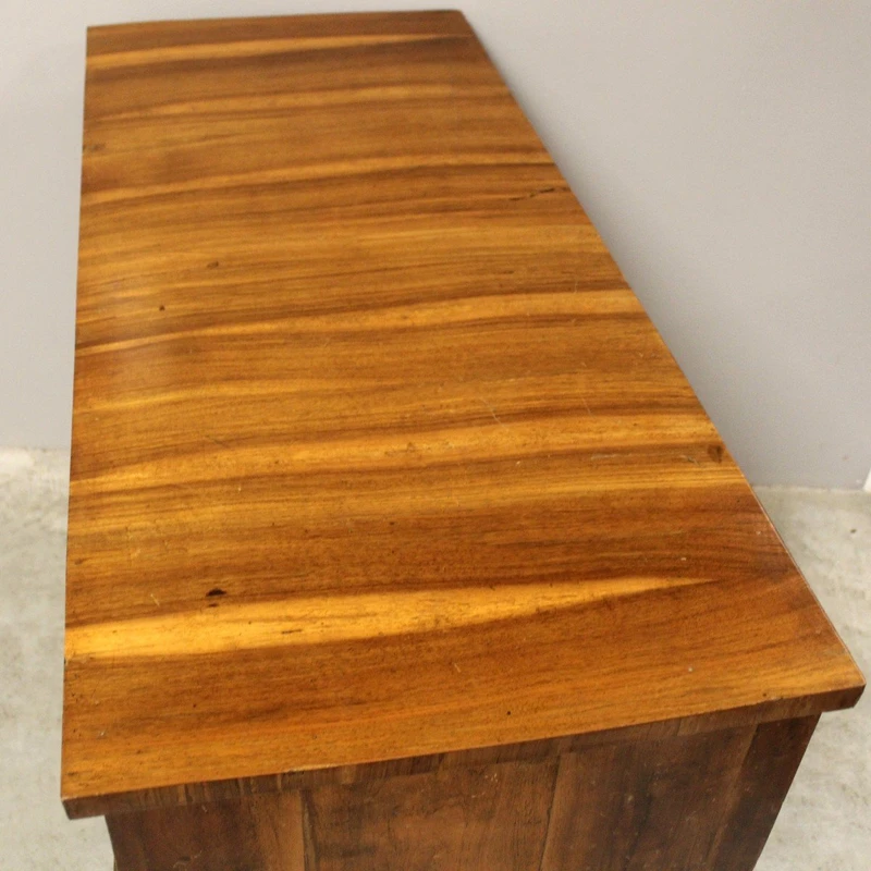 Antique Empire chest of drawers in walnut 19th century