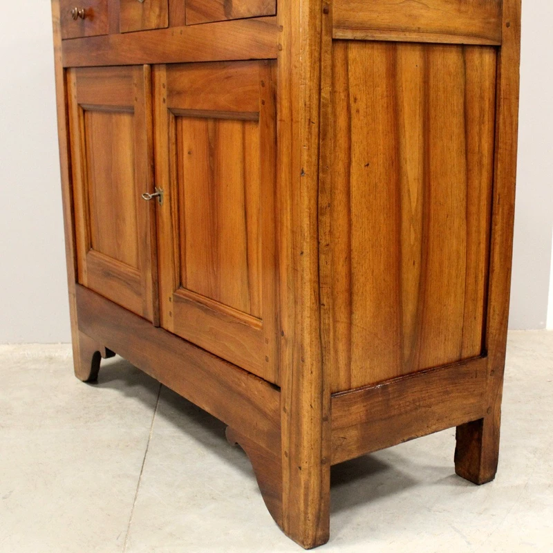 Antica credenza Luigi Filippo in noce 19°secolo