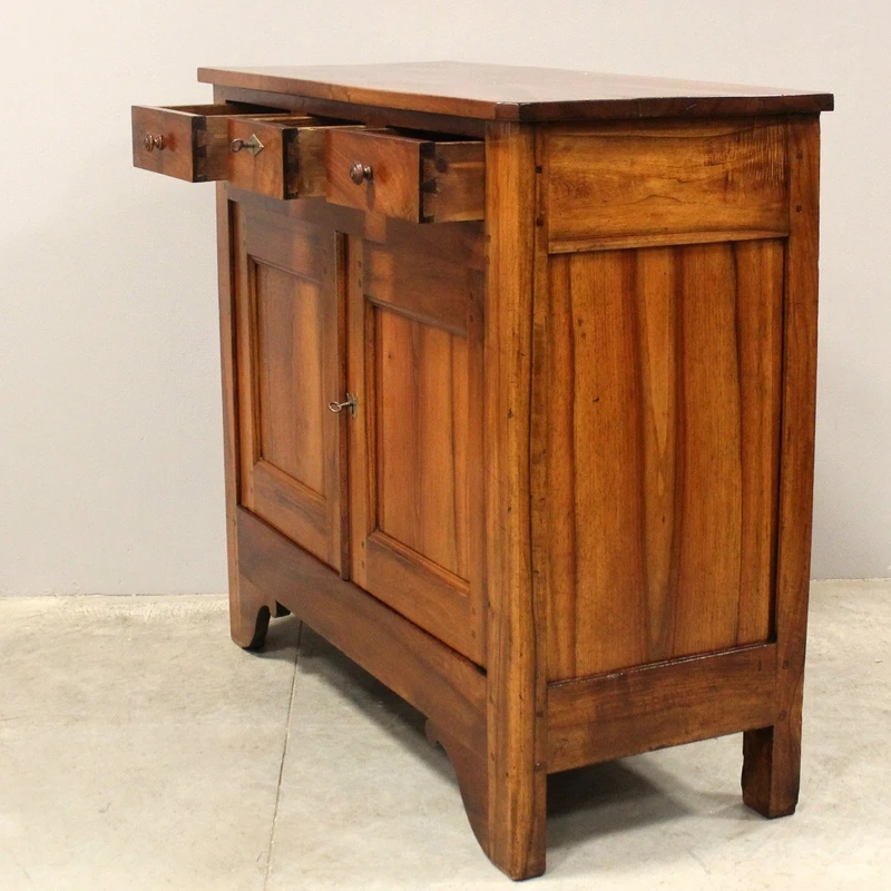Antica credenza Luigi Filippo in noce 19°secolo