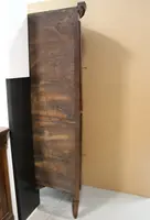 Encoignure cantonale ancienne en noyer Louis XVI 18ème siècle