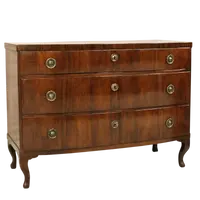 Commode ancienne Louis XV en noyer du XVIIIe siècle