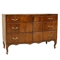 Buffet ancien Louis XV en noyer du XVIIIe siècle