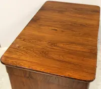 Antica scrivania Luigi Filippo in noce 19°secolo