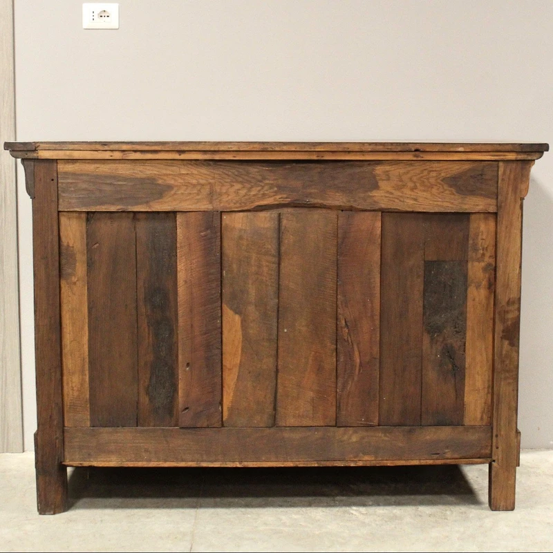 Antica credenza Luigi Filippo in noce 19°secolo
