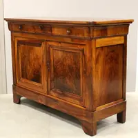 Antica credenza Luigi Filippo in noce 19°secolo