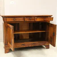 Antica credenza Luigi Filippo in noce 19°secolo