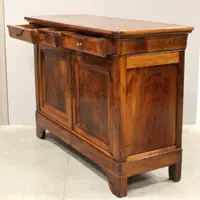 Antica credenza Luigi Filippo in noce 19°secolo