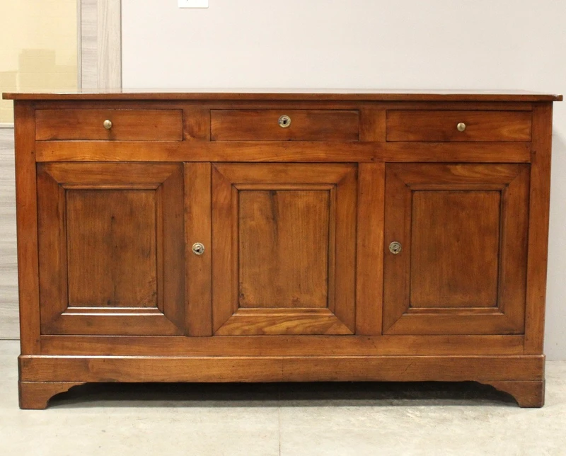 Antica credenza Luigi Filippo in ciliegio 19°secolo