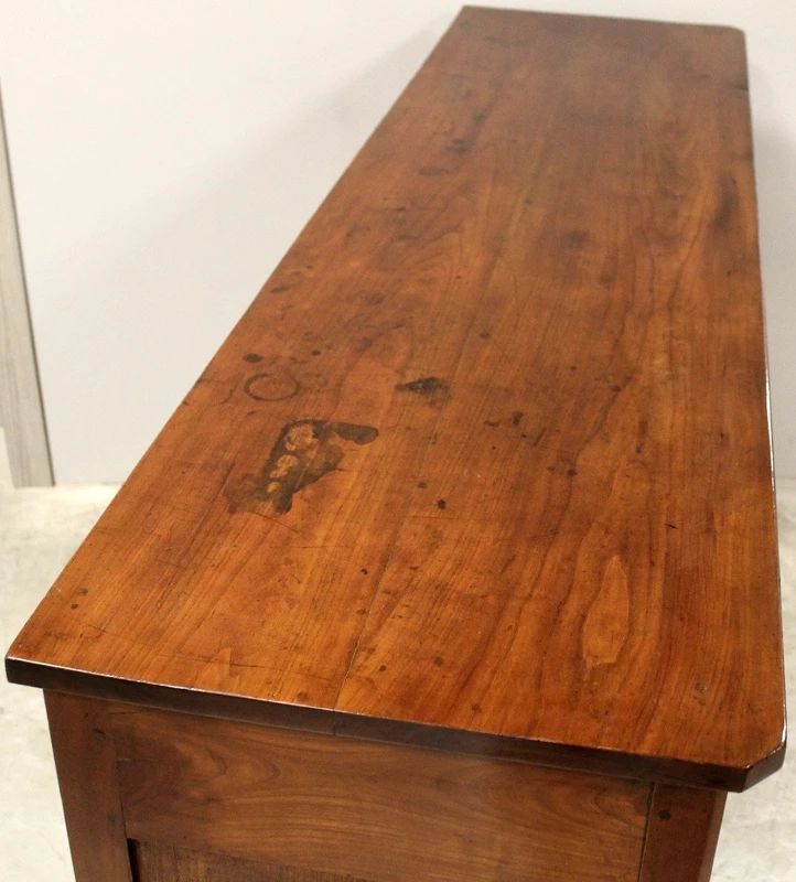 Antica credenza Luigi Filippo in ciliegio 19°secolo