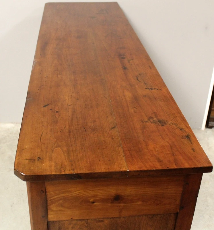 Antica credenza Luigi Filippo in ciliegio 19°secolo