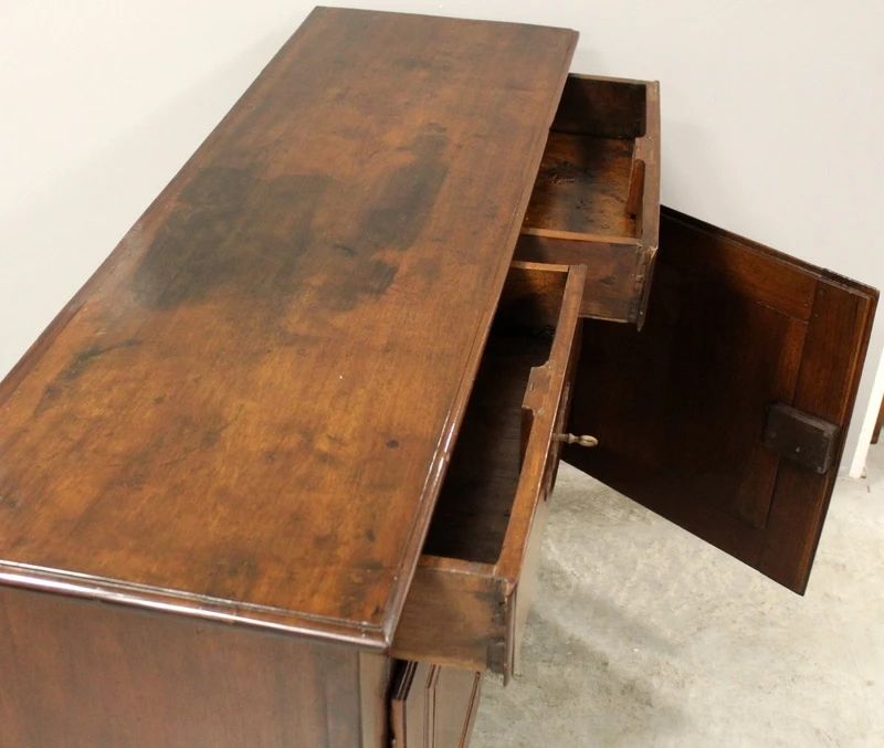 Antique walnut sideboard 18th century