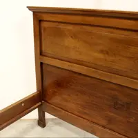 Antico letto Impero in noce 19°secolo