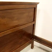 Antico letto Impero in noce 19°secolo