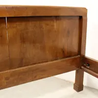 Antico letto Impero in noce 19°secolo