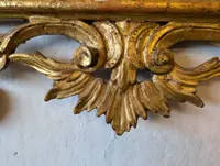 Genovese Louis XV mirror in gilded wood - 18th cent.