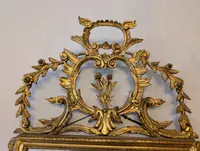Genovese Louis XV mirror in gilded wood - 18th cent.