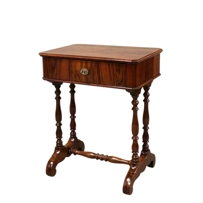 Antique Louis Philippe walnut coffee table 19th century