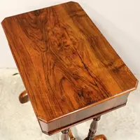 Antica tavolino Luigi Filippo in noce 19°secolo