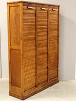 Antico classificatore archivio schedario serranda