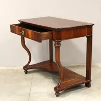 Antica console Carlo X in noce 19°secolo