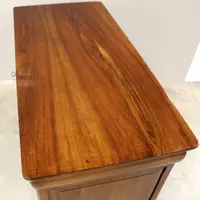 Bureau ancien en noyer Louis Philippe du 19ème siècle