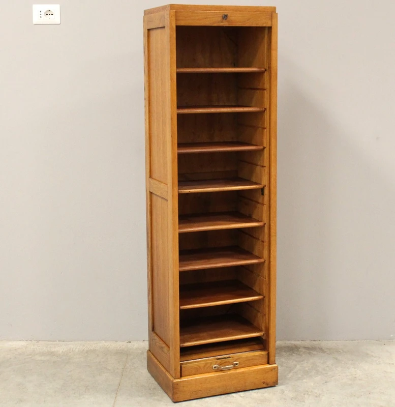 Antique file cabinet shutter classifier